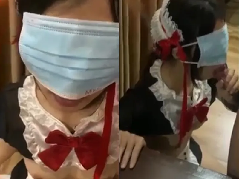 Ghệ việt dâm cosplay nô lệ liếm bú con thằng nhỏ điêu luyện